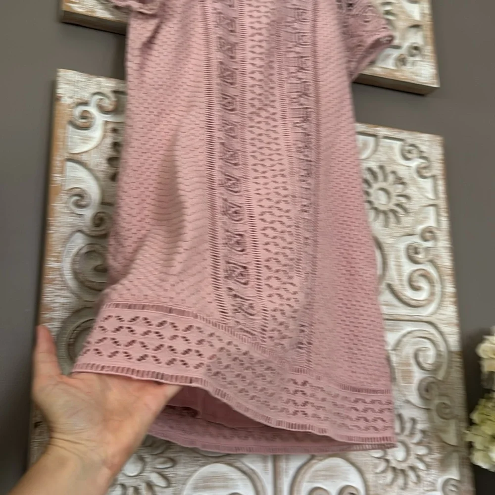 Abercrombie & Fitch Sheath Dress Lace Embroidered X Small - Picture 5 of 10